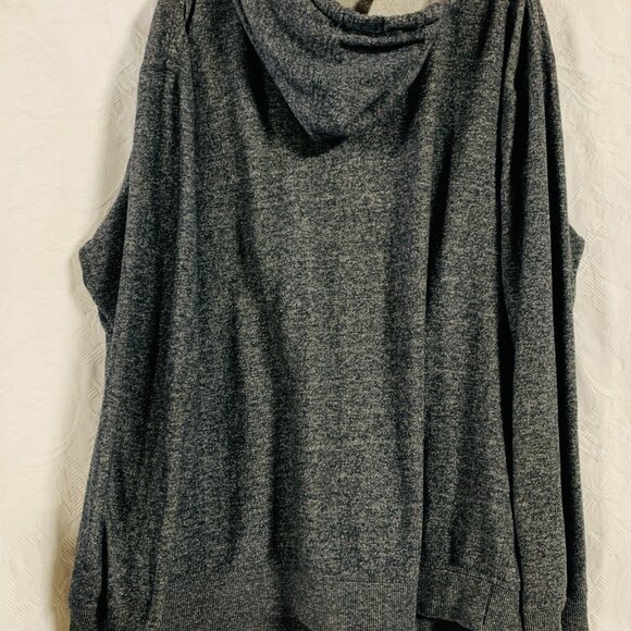 DC Grey Zip-up Hoodie (KM0115) - Picture 3 of 3